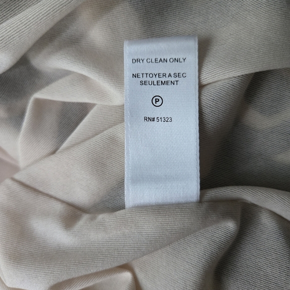 CeCe Black and Cream Long Sleeve Dress - Picture 5 of 5